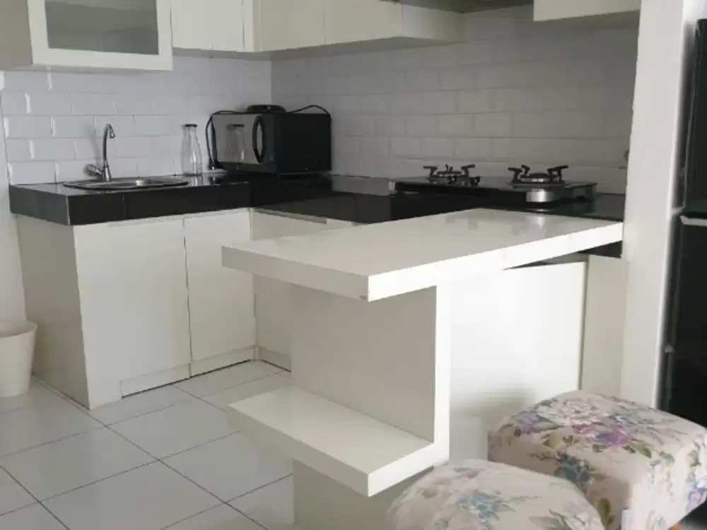 disewakan apartemen casa de parco type 1 bedroom siap huni furnish