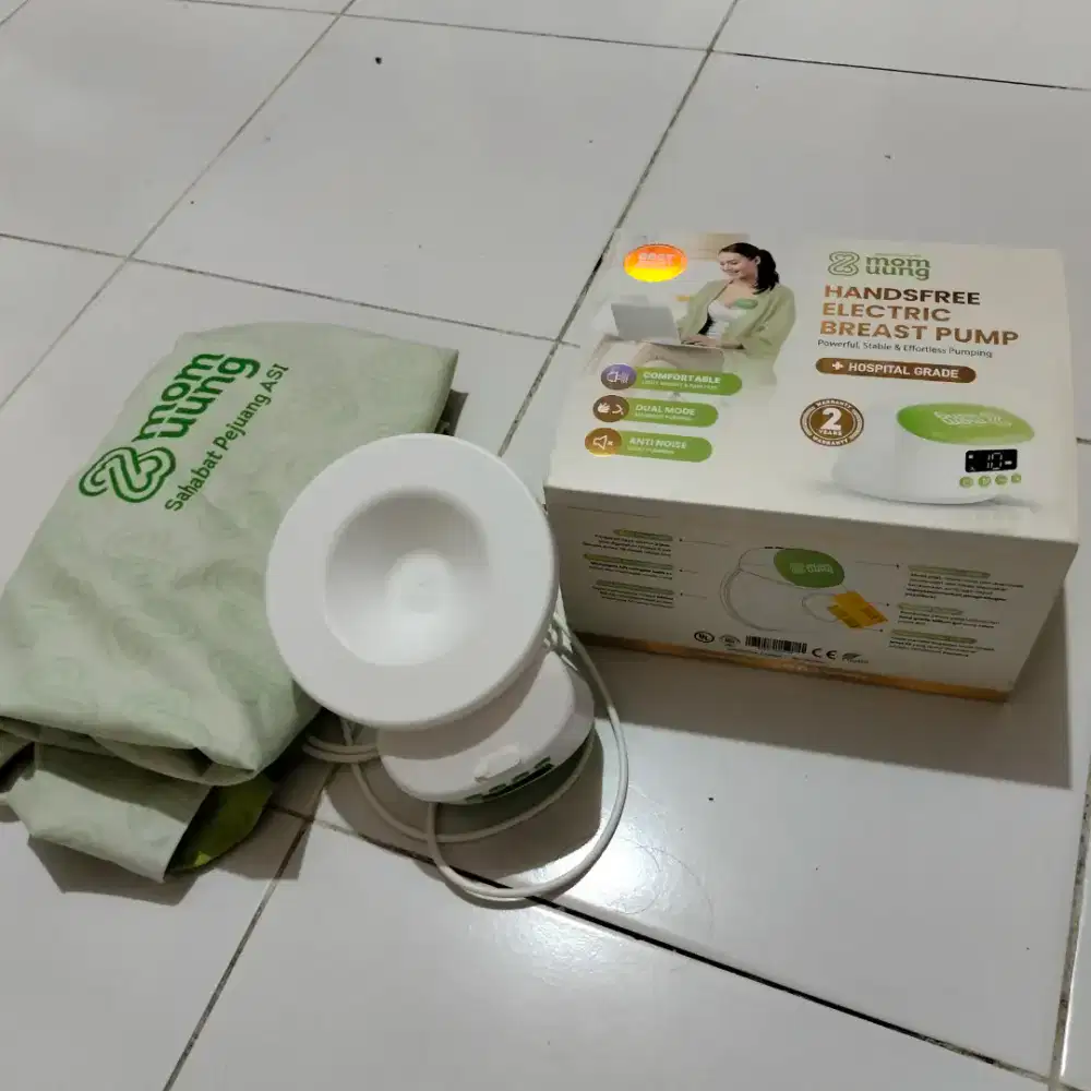 Bismillah...di jual pompa asi electric merk mom uung