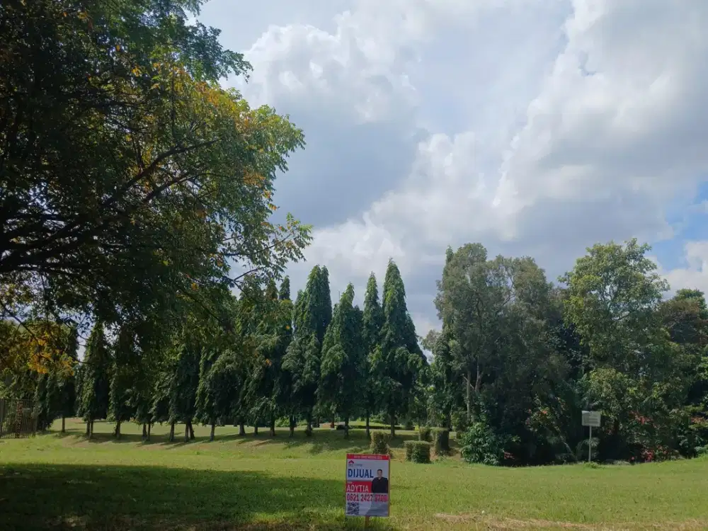 Dijual cepat kavling view golf cantik di pondok damar suvarna padi