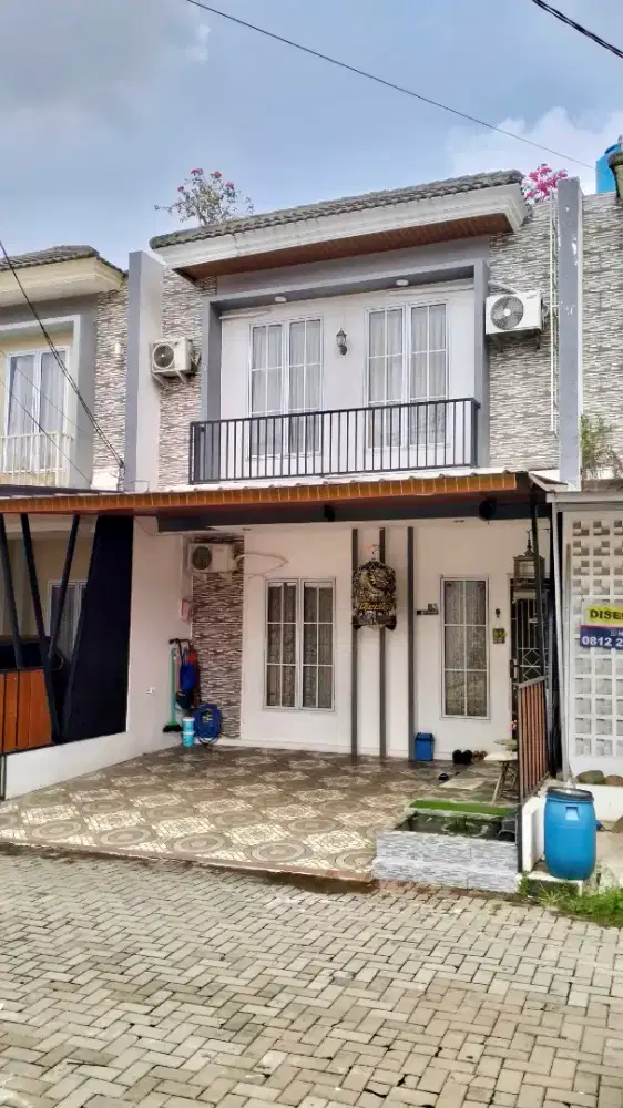 Di Jual Rumah Cluster minimalis 3 lantai di Gunung Sindur