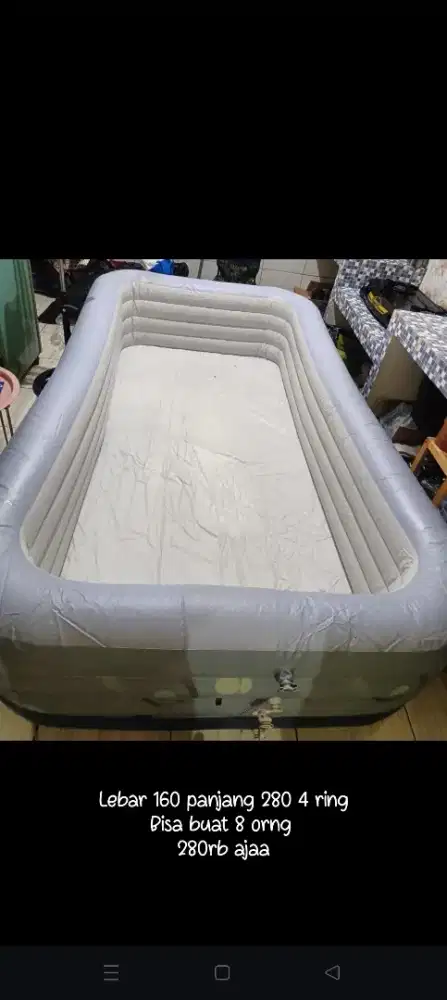 KOLAM RENANG JUMBO MUAT 8 ORANG