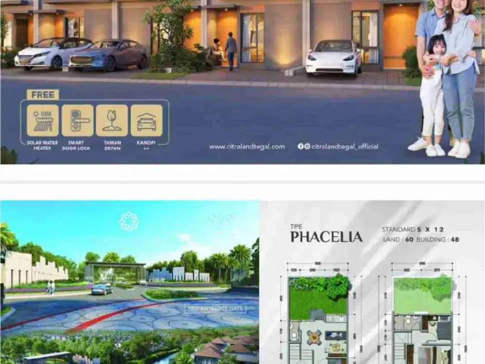 perumahan citraland tegal type phacelia