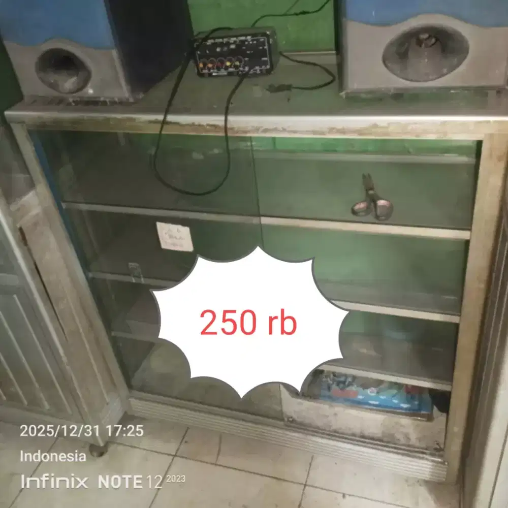 Ada 4 macam etalase buat jualan