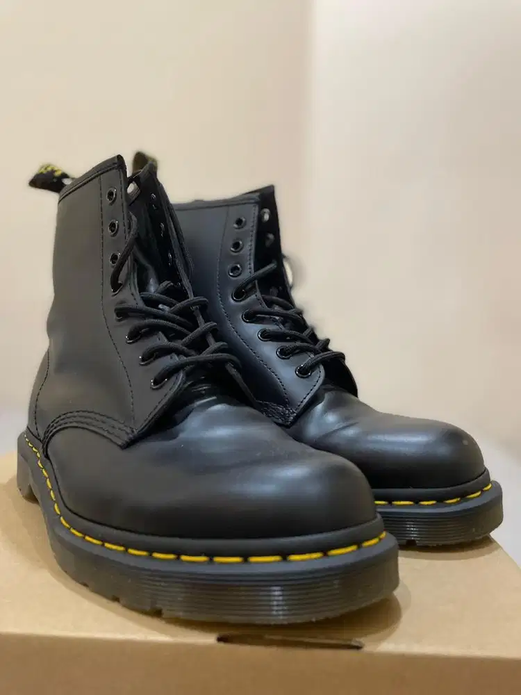 Dr Martens Core 1460 Unisex Boots - Black Smooth