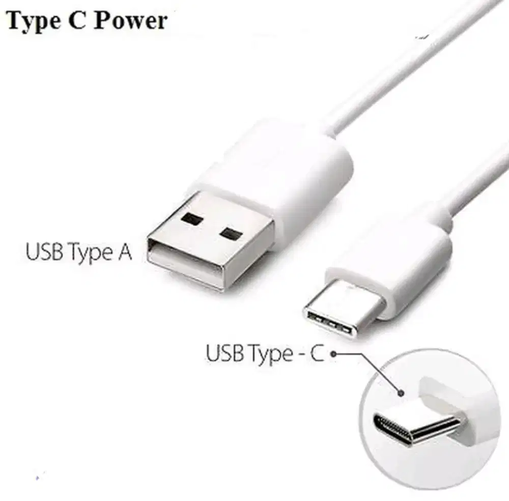 Kabel Charger USB to Type C