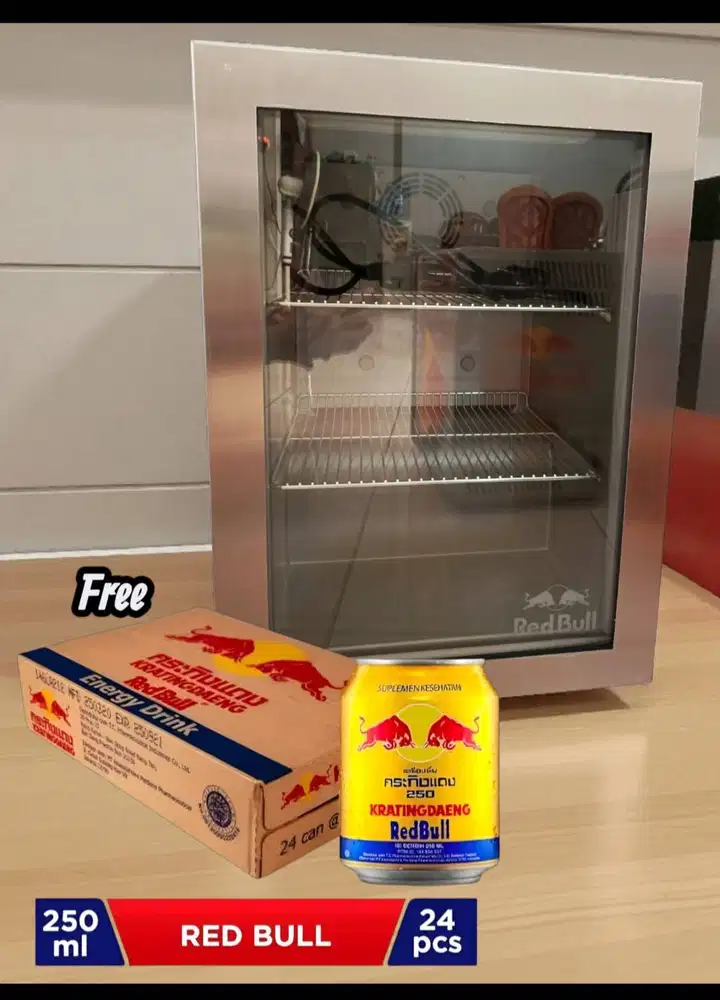 Kulkas Mini Original Red Bull (Hanya Ada Dijual Diluar Negri)