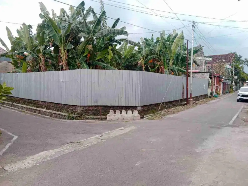 Tanah Pekarangan Luas 424m² Tengah Kota Solo