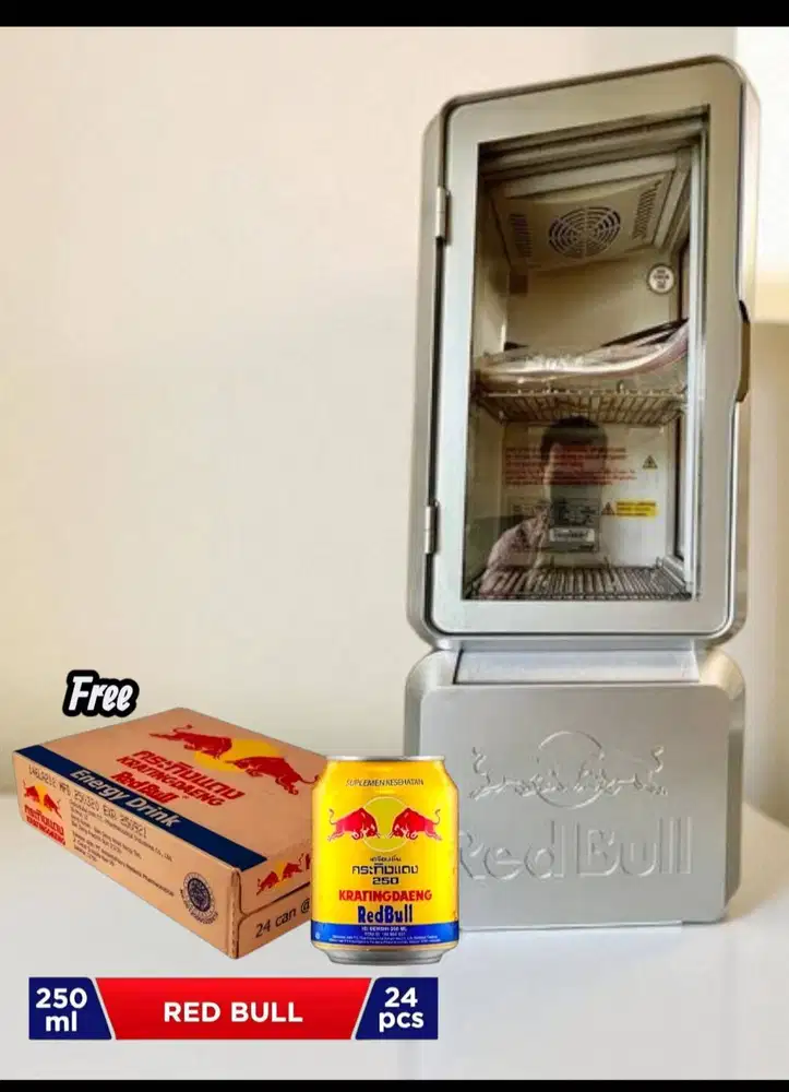Kulkas Mini Original Red Bull (Hanya Ada Dijual Diluar Negri)