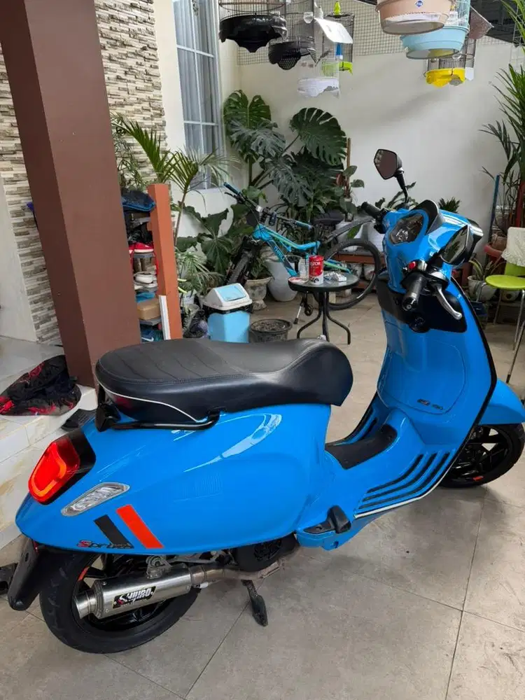 Vespa sprint S iget abs blue etletico