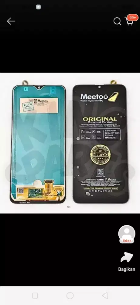 Lcd Samsung A20 merk Meetoo