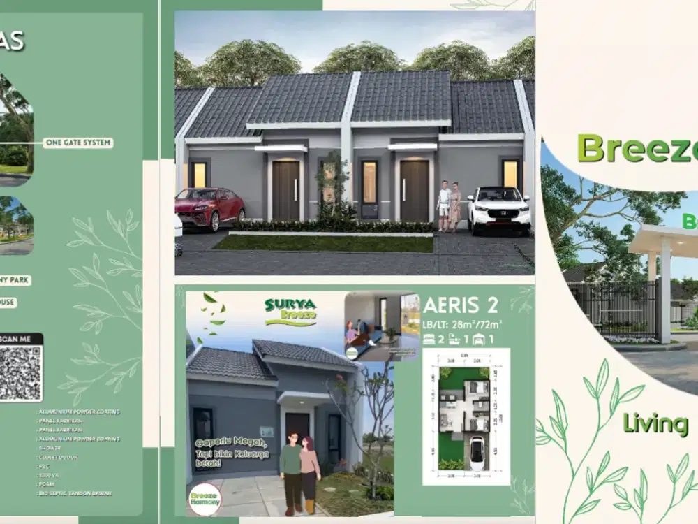 Surya Breeze Harmony Sidoarjo - JayaLand (Living in Harmony @Compact City ) - UTJ 5 Jt