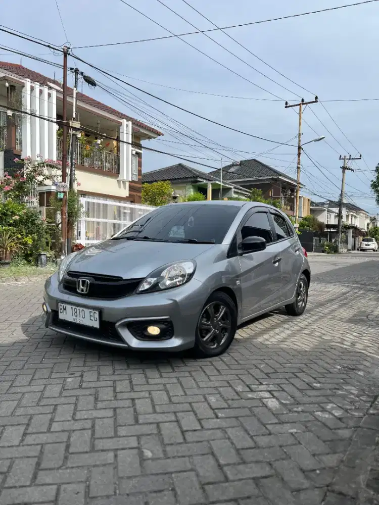 Dijual cepat Honda Brio e cvt matic 2017