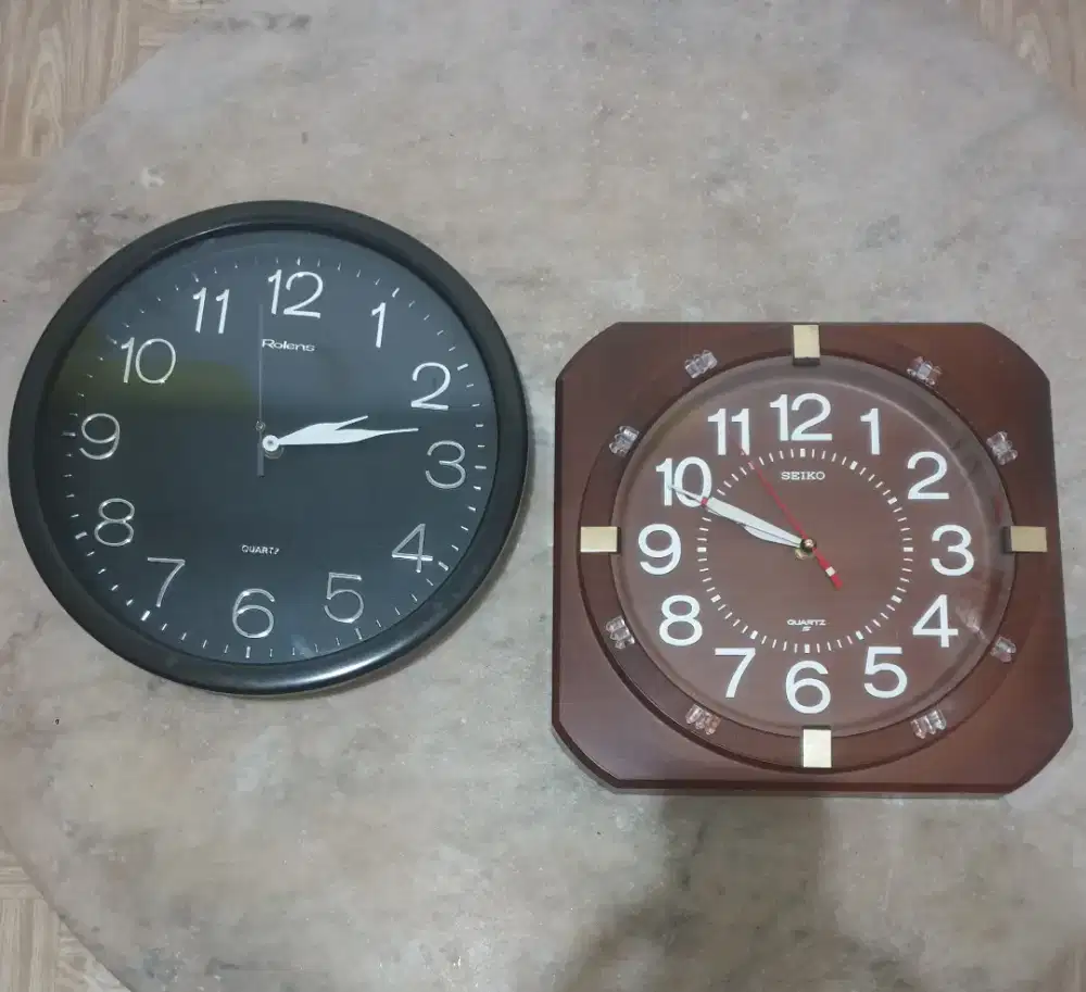 Jam dinding seiko japan kayu dan rolens uk terbesar j6a