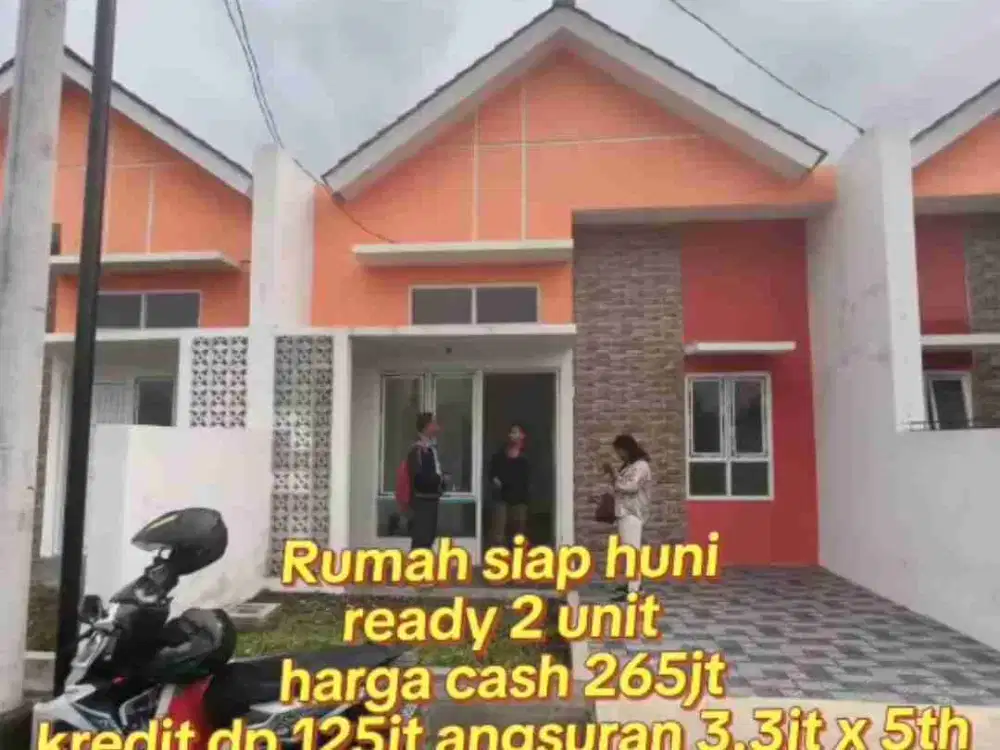 Rumah baru siap huni dekat Puskesmas Sukodono bisa kredit