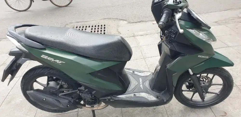 Beat Duluxe th 2024 Hijau Army istimewa pjk baru