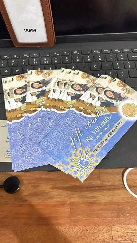 Voucher MAP 42 lembar - 4juta exp des28