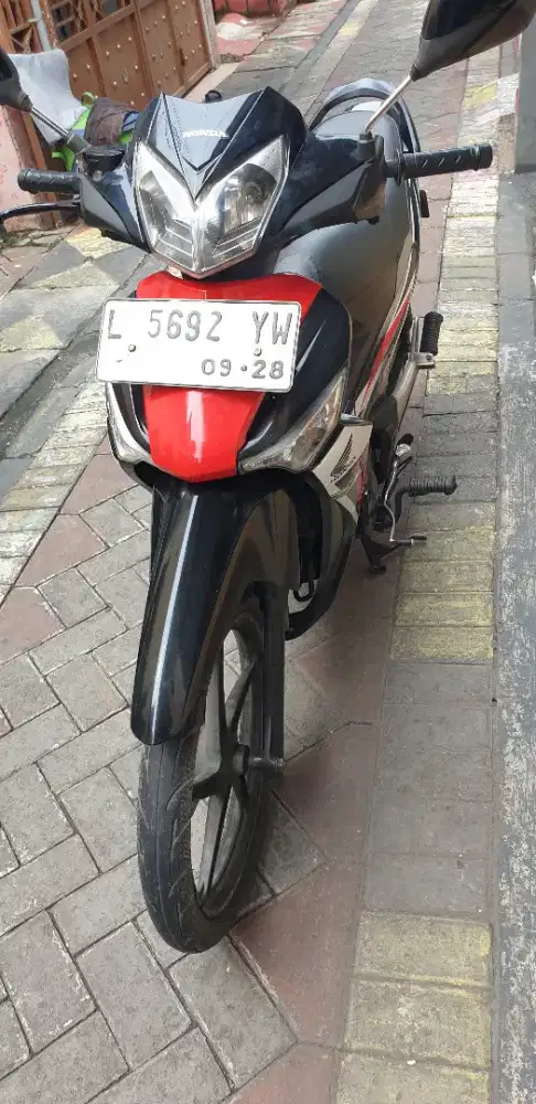 Supra X 125 th 2013 satu hati mulus pool pjk baru