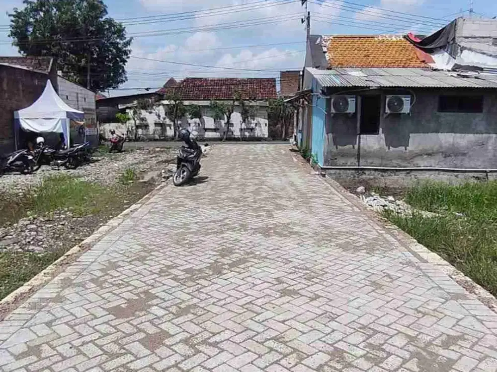 Tanah pekarangan siap bangun Buduran Sidoarjo