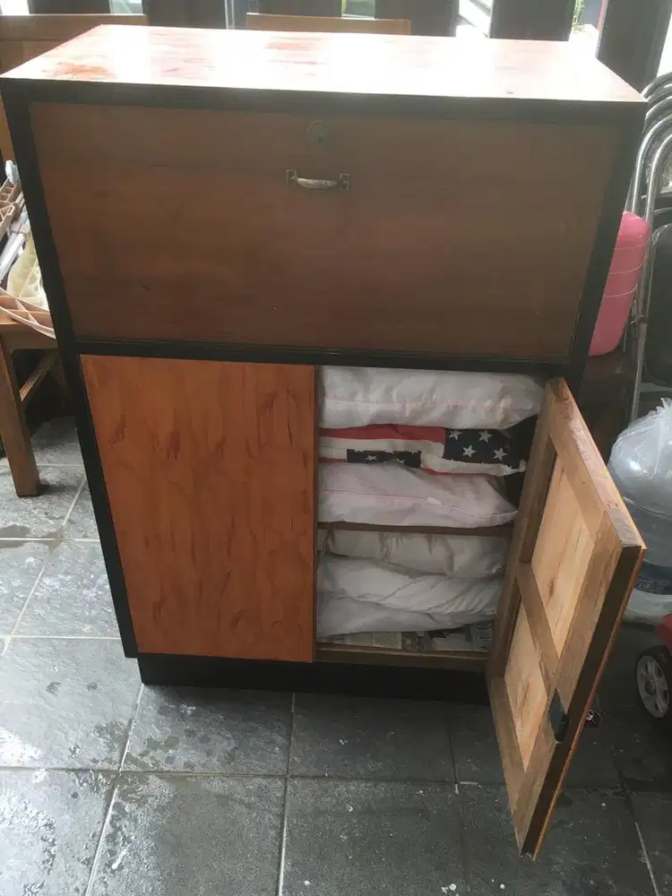 Jual lemari jati lapis