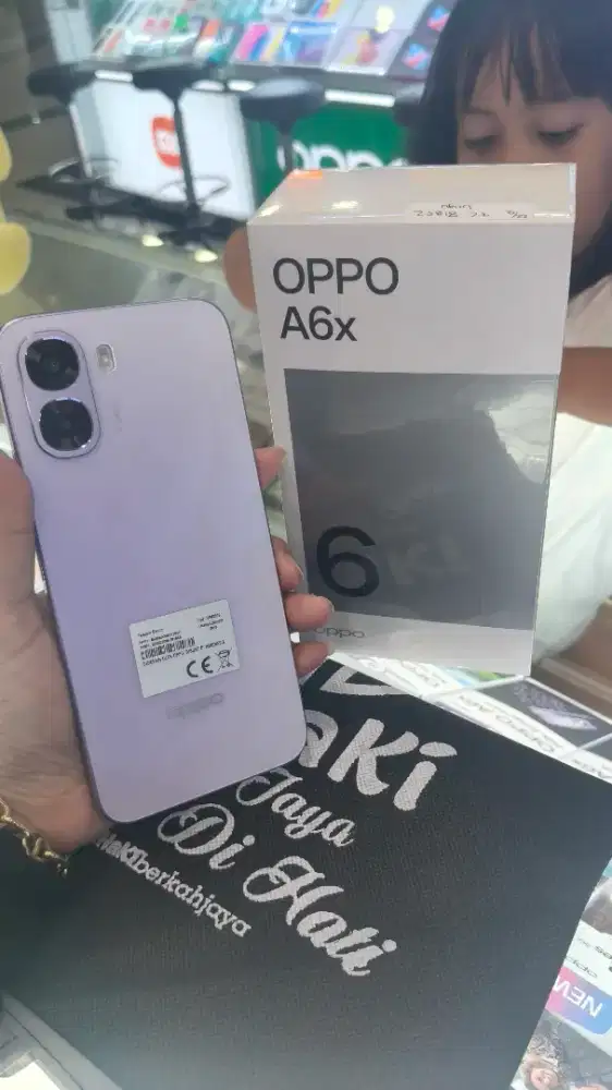 Oppo A6x 6/256gb new garansi resmi