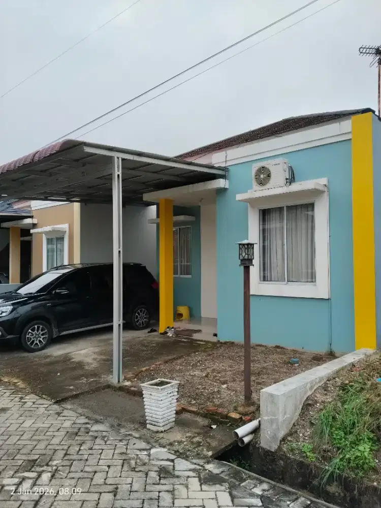 TURUN HARGA !!! DIJUAL RUMAH CLUSTER PEKANBARU TYPE 65/112