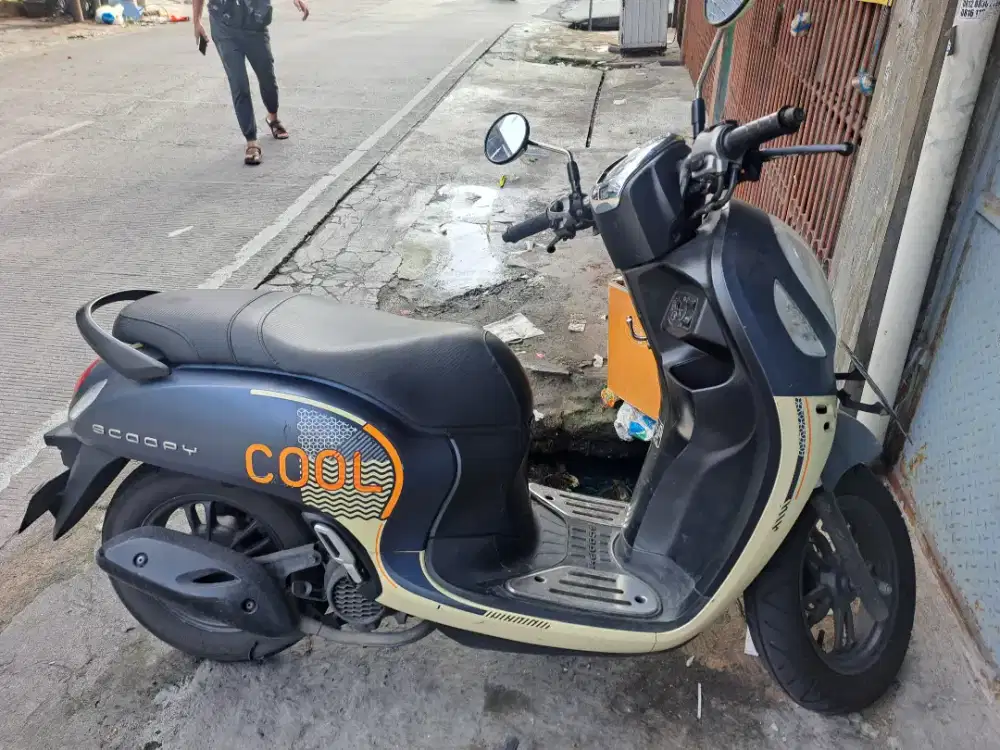 dijual motor scoopy thn 2022