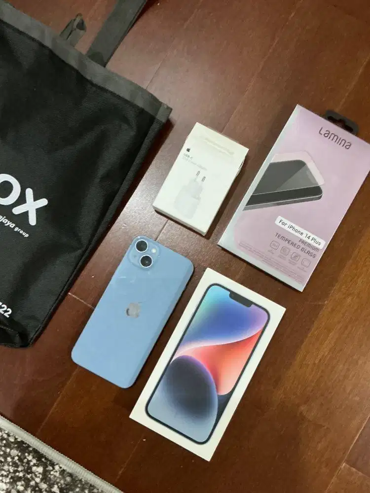 Want to sell iPhone 14 Plus 128gb ex iBox blue