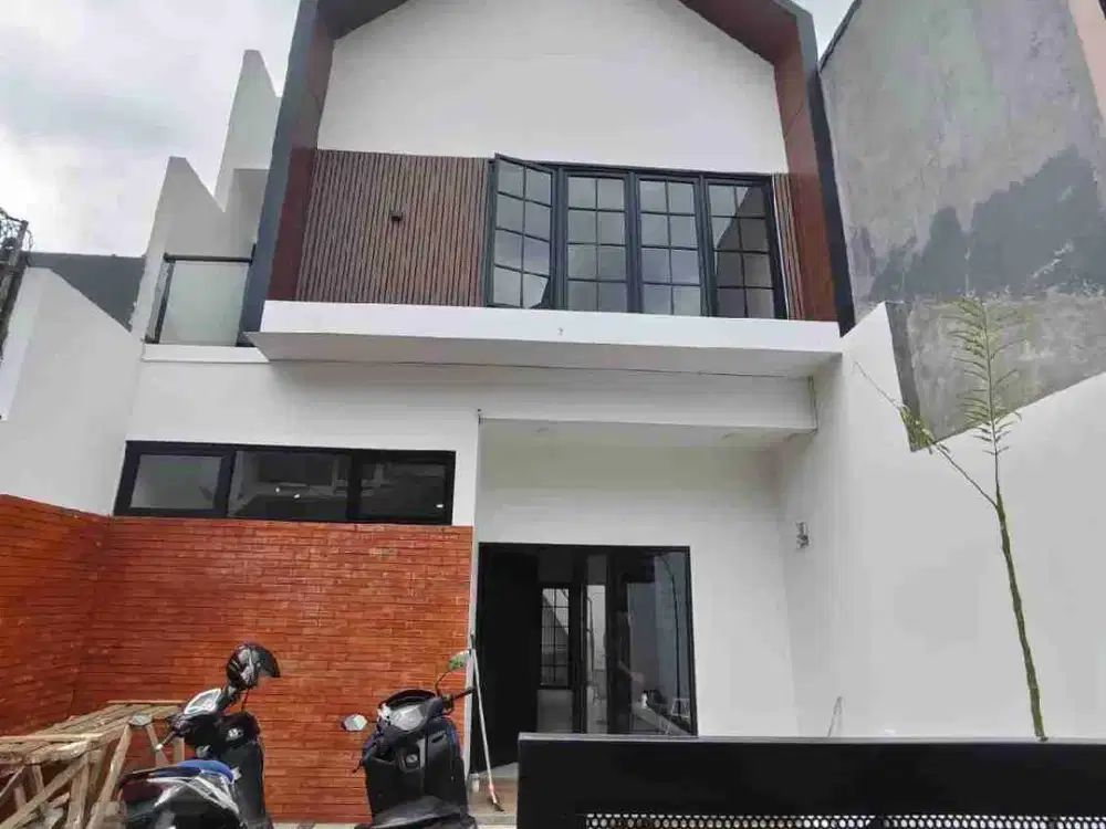 Rumah Baru Siap Huni Modern Tropis Di Antapani Kota Bandung