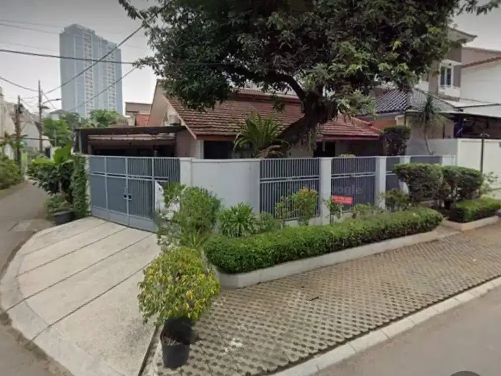 Dijual rumah hoek di Kramat Pela Kebayoran Baru dekat Melawai/Blok M ,