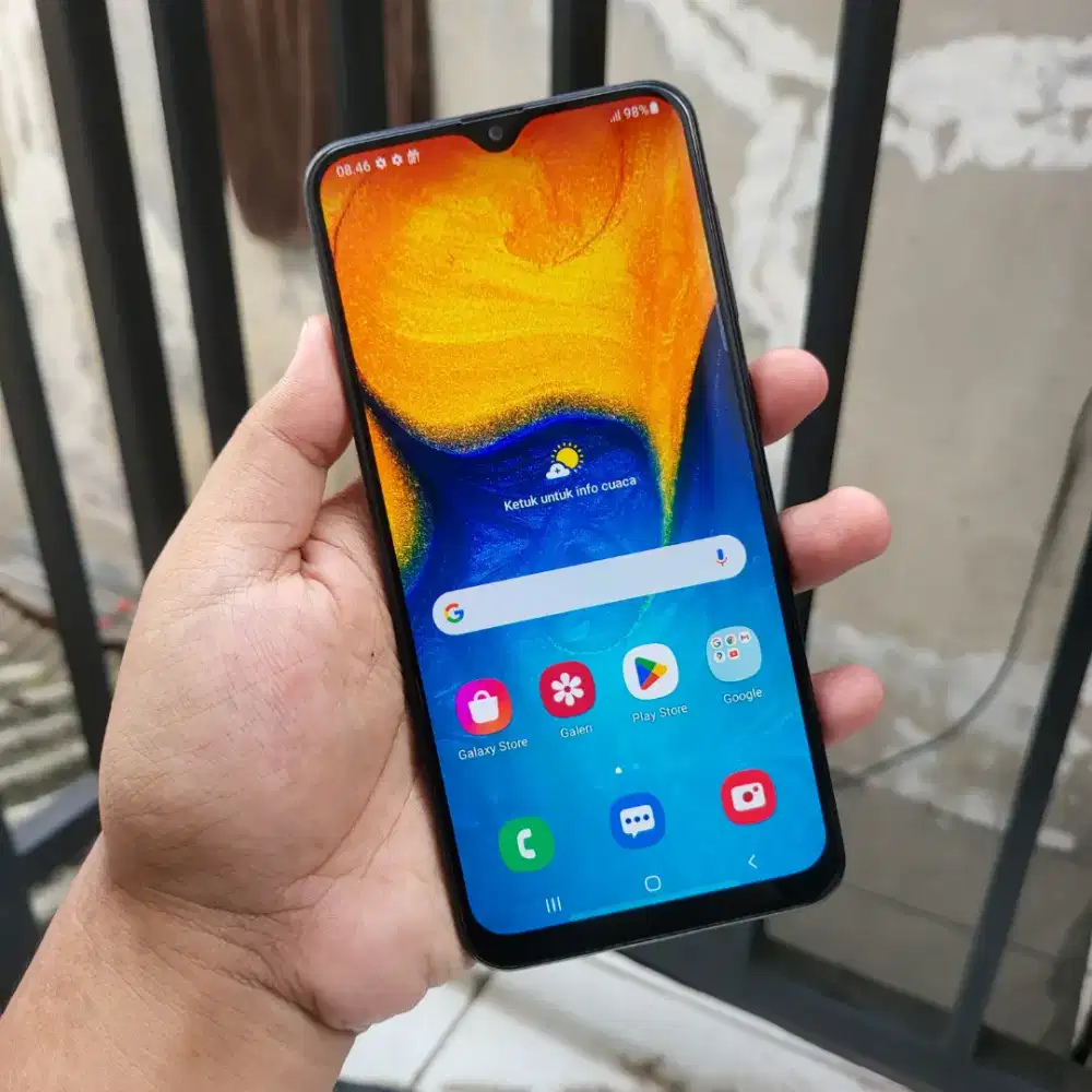 Samsung A20 3/32 Gb ex Sein Resmi indonesia
