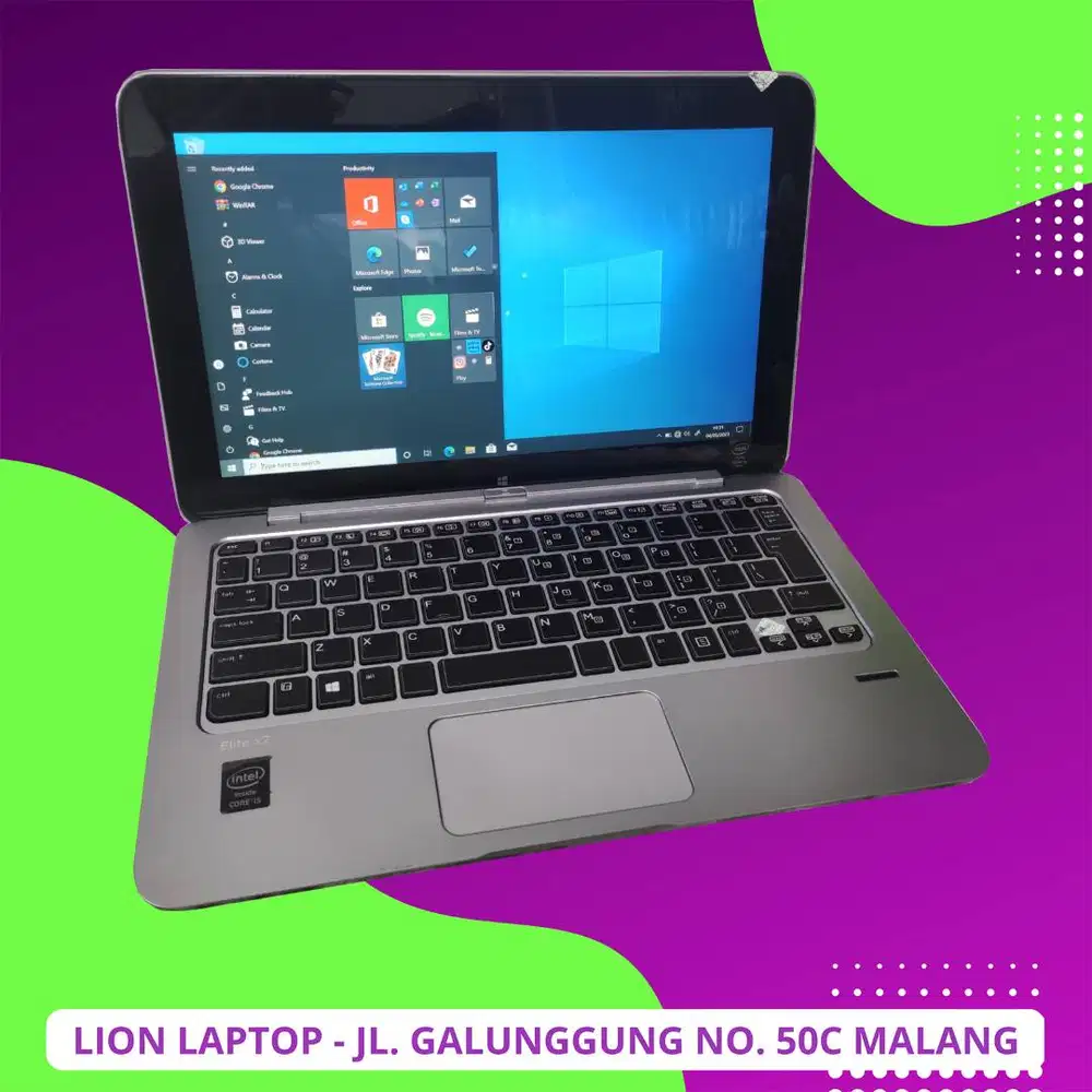 RAM 8GB SSD 256GB Touchscreen HP Elite X2 1011 G1 Tablet [02|01]