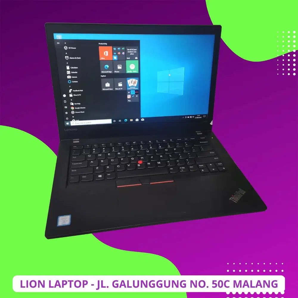 RAM 16GB Core i5 Gen7 SSD 256GB Lenovo Thinkpad T470 [02|01]