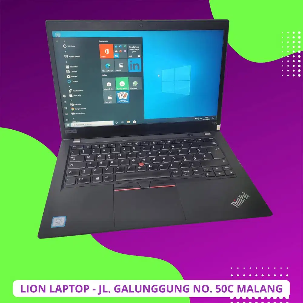 RAM 16GB i5 Gen 8 SSD 256GB Lenovo Thinkpad T490 [02|01]