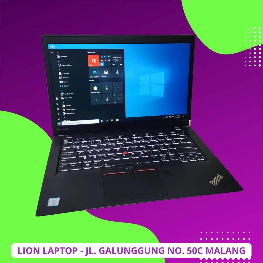 Core i5 Gen 7 RAM 8GB SLIM TOUCHSCREEN Lenovo Thinkpad T470s [02|01]