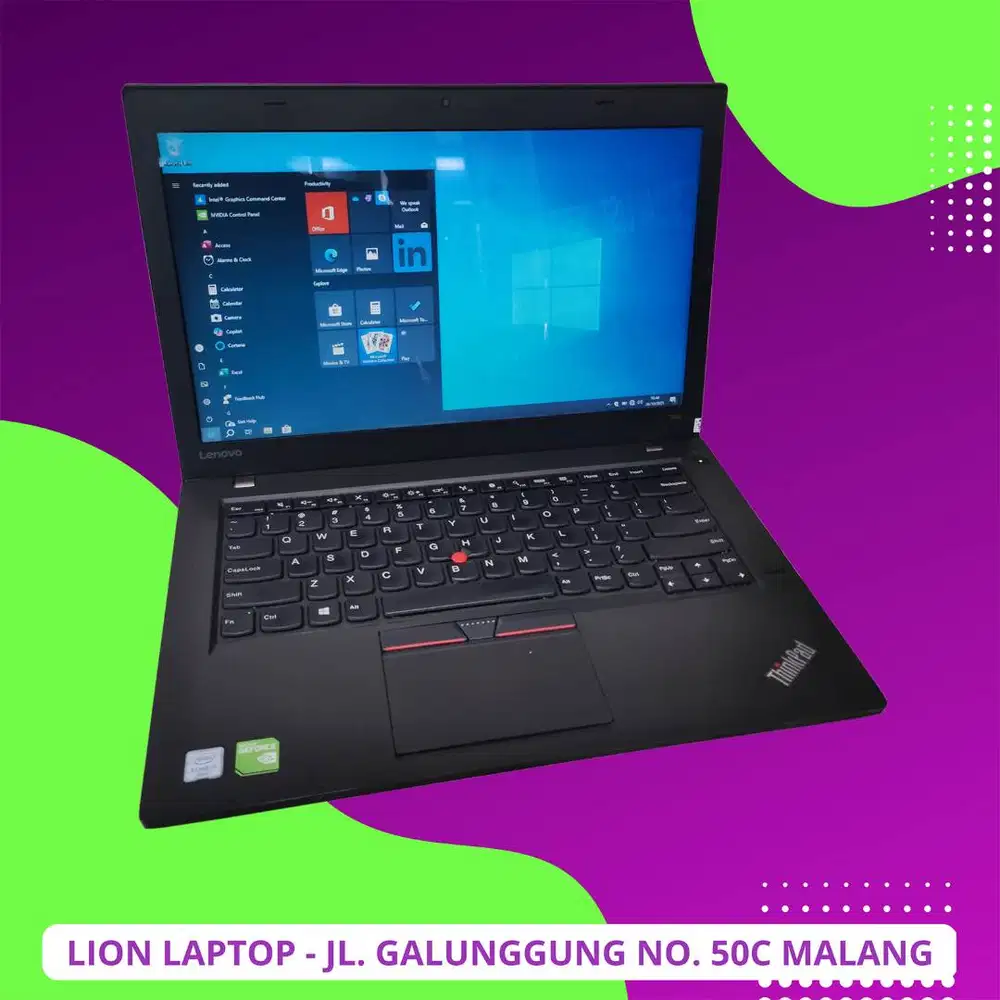 Double VGA Core i7 RAM 8GB Lenovo Thinkpad T460 [02|01]