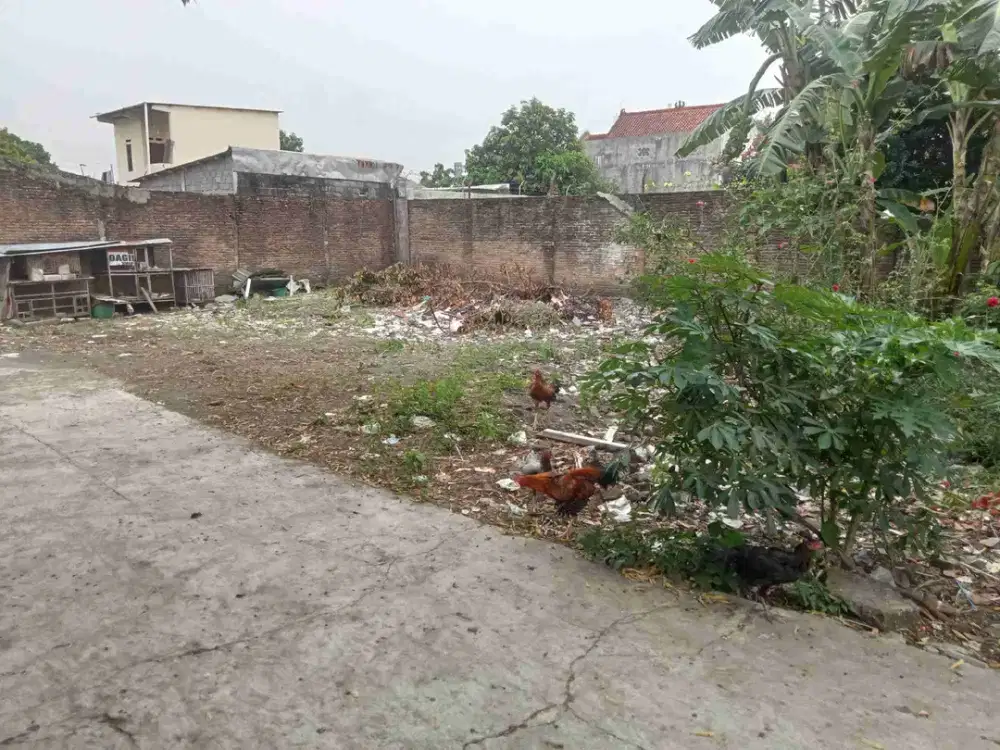 Tanah lebar 18m hanya 50m ke jl raya kartasura