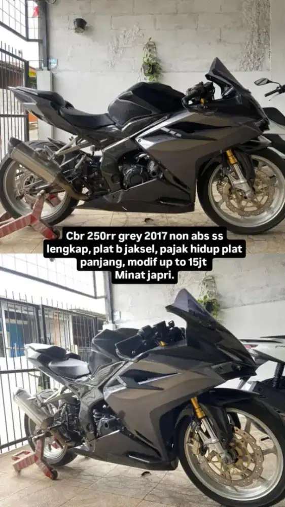 CBR 250cc Grey 2017
