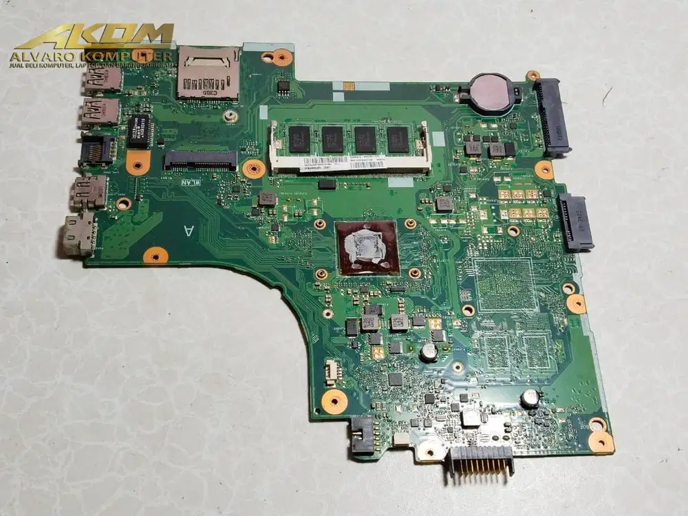 Motherboard Laptop Asus X452E amd E1-2500 ram 2gb onboard