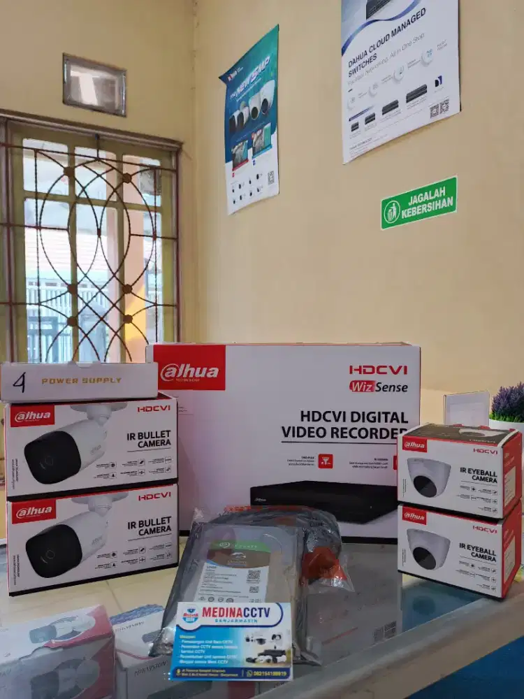 CCTV Bergaransi paket 2-32 kamera