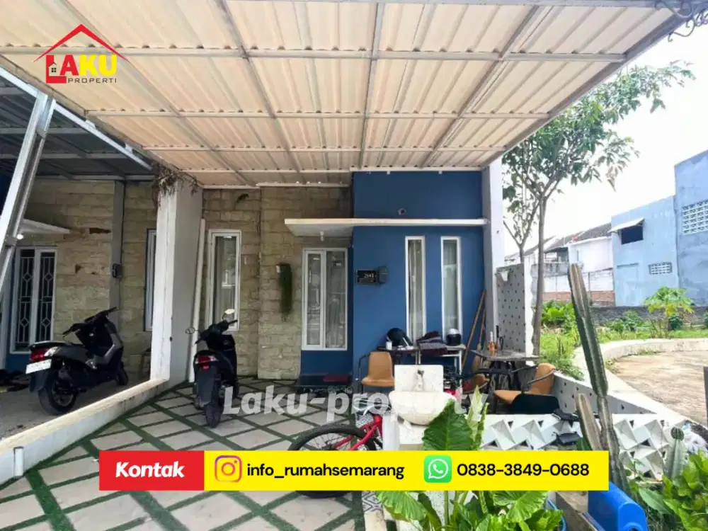 Rumah Hook 2 Lantai Siap Huni Dekat UNDIP Tembalang I Lingkungan Sudah Terbentuk I Strategis Nempel Jalan Utama