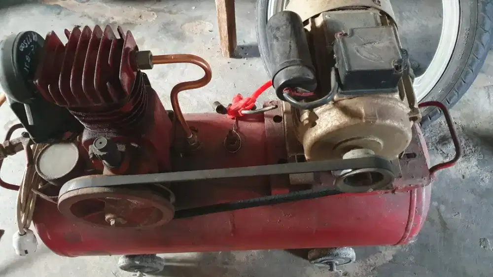 Jual Kompresor tabung Dinamo pompa ban mobil motor