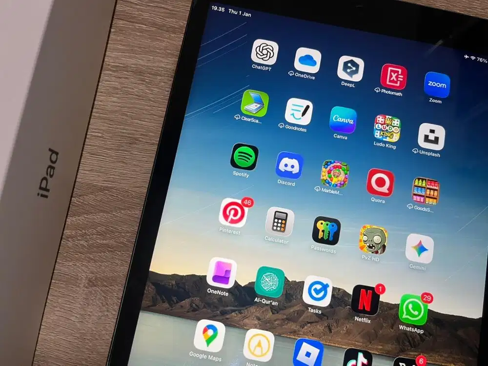 IPAD GEN 9 64GB 2021 LENGKAP MULUS NO MINUS