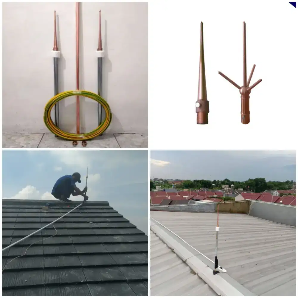Jual Pasang Penangkal Petir Anti Petir