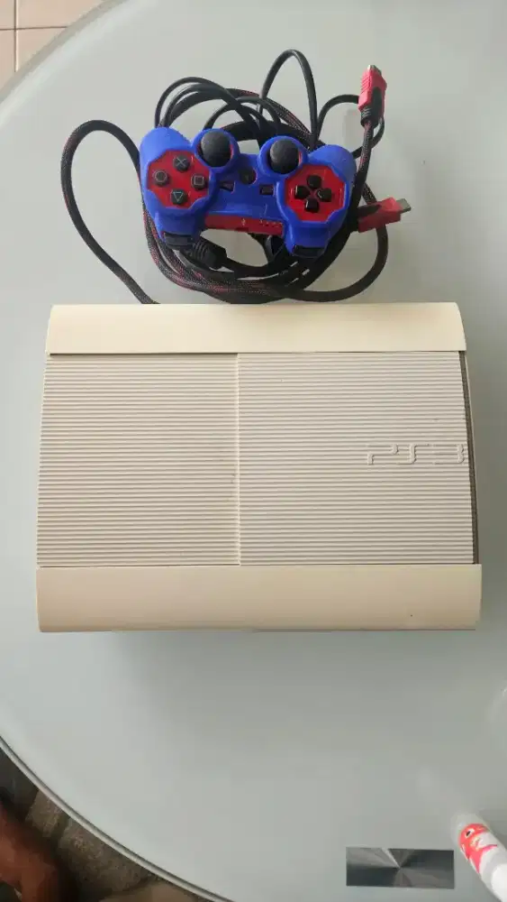 Jual ps3 super slim 500gb putih