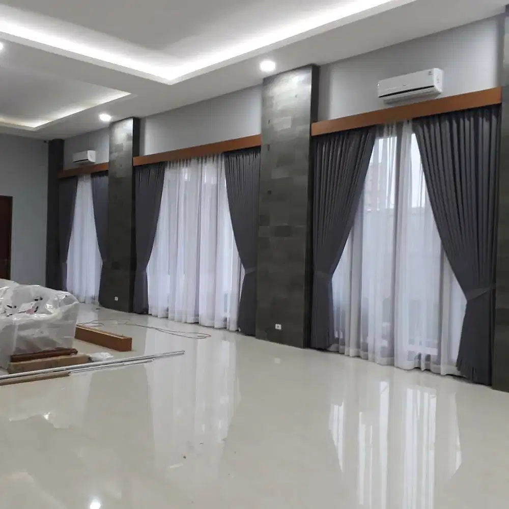 Pemasangan Gorden Blackout Pasang Skat Klinik Hordeng Gordyn Vitrase