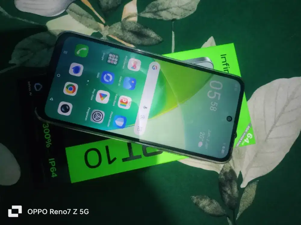 Infinix smart 10 4/64 pemakain 2 hari