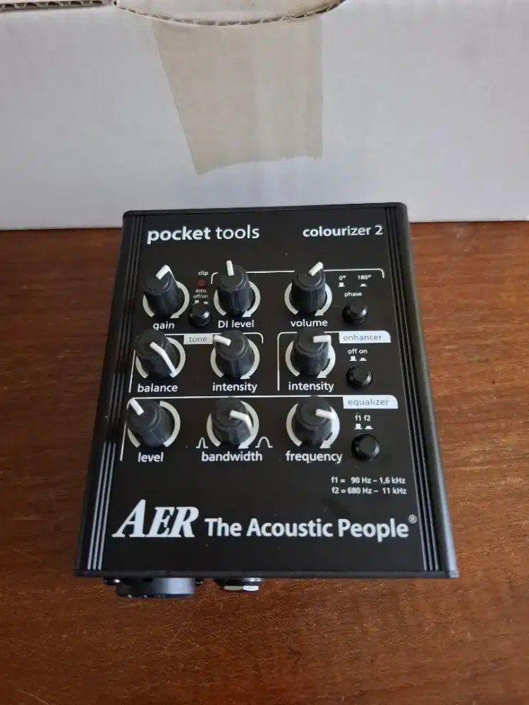 AER Pocket Tools Colourizer 2 Preamp/ DI- box Mikrofon Instrument
