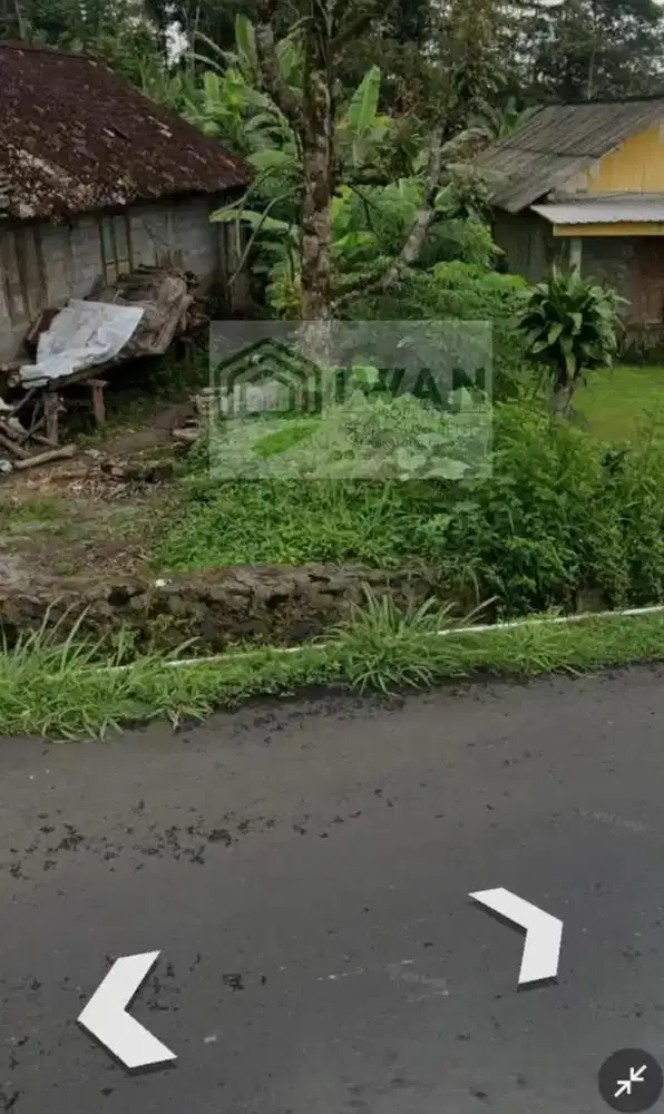 Tanah Zona Merah Murah & Strategis Hadap Jalan Raya Kabupaten