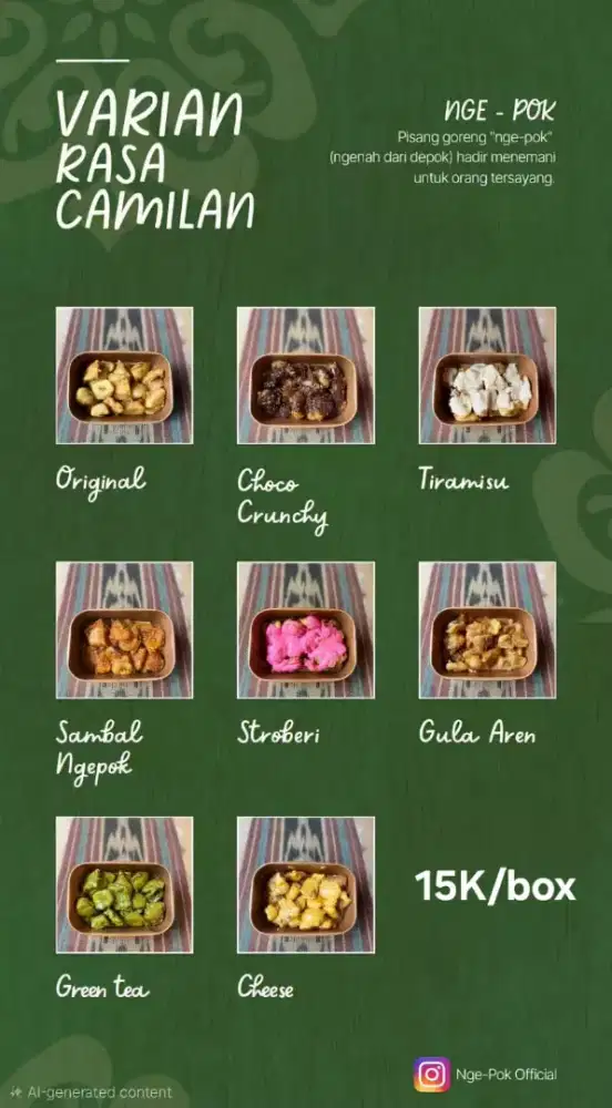 Butuh 50 orang untuk jualan keliling