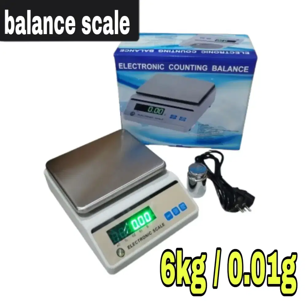 Timbangan digital 6000gr/6kg 0.01g